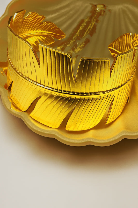 Premium Gold Leaf Handcuff