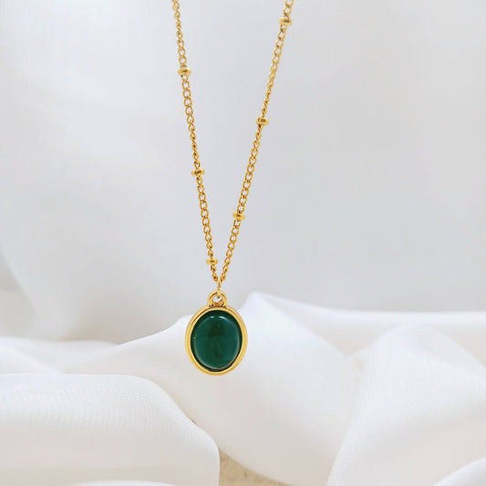 Vintage Emerald Pendant