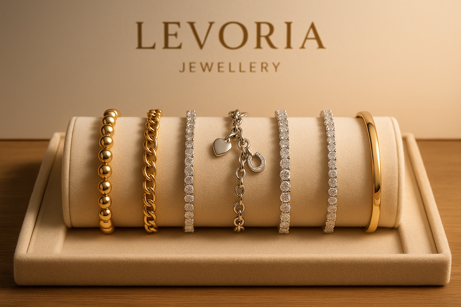 Bracelet collection for my store levoria jewellery. Try to use products I have added 