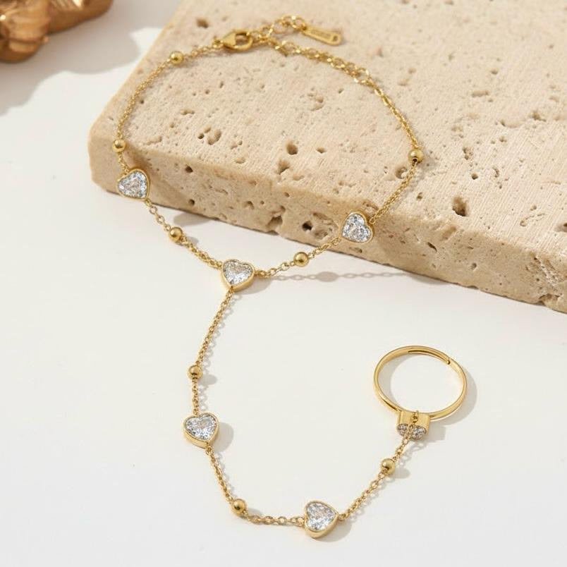 Minimal Heart Zircon Anja