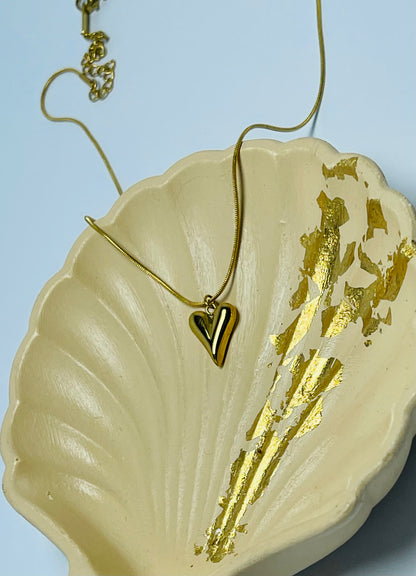 Gold Heart Pendant