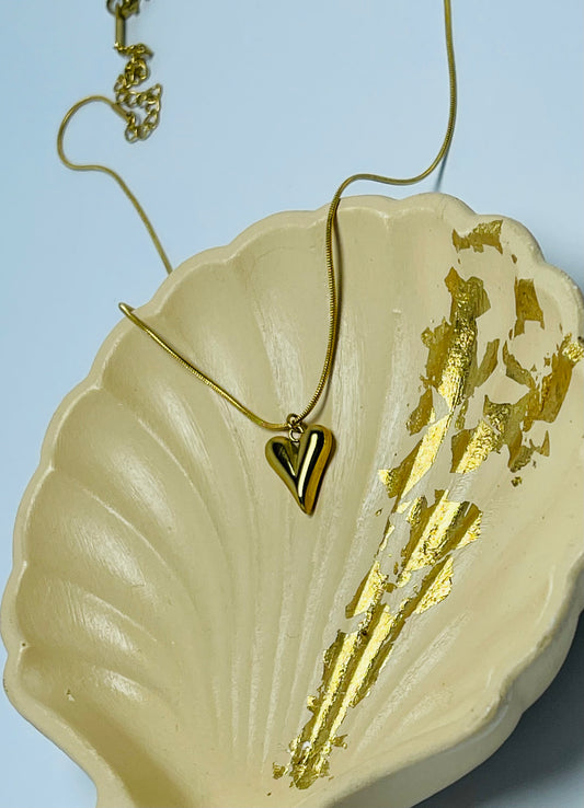 Gold Heart Pendant