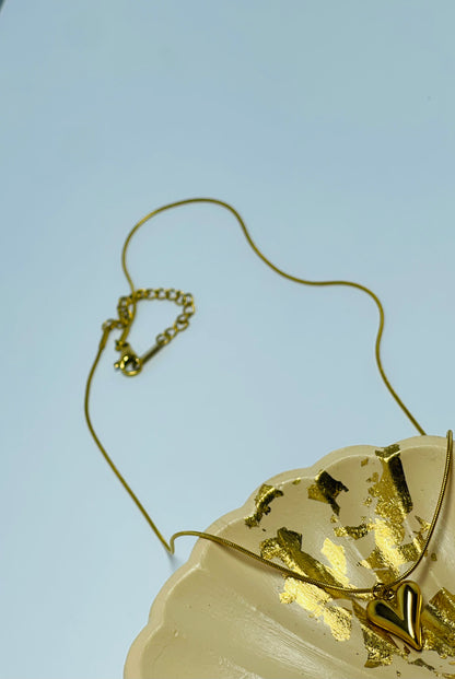 Gold Heart Pendant